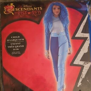 Disney Descendants Rise of Red Costume - Blue and White